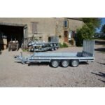 Vlemmix Porte-engin 400 x 180 - Remorque 3 Essieux – Image 5