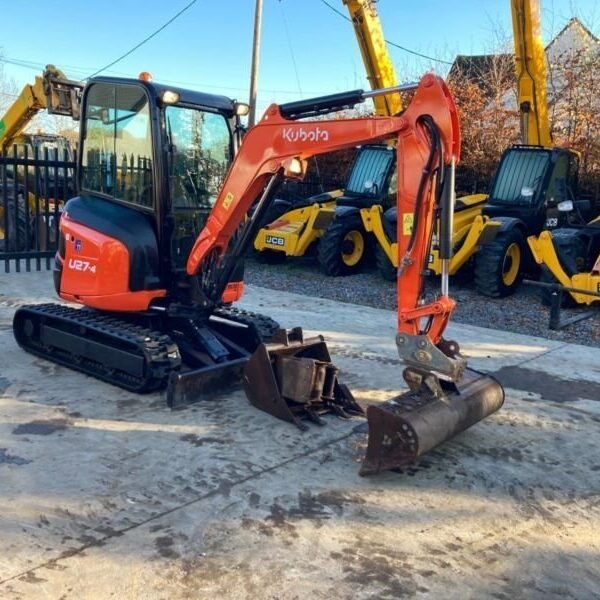Mini pelle Kubota U27-4, 2015, 2,6T