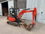 Mini Pelle Kubota KX71-3 , 2014 , 2,7T